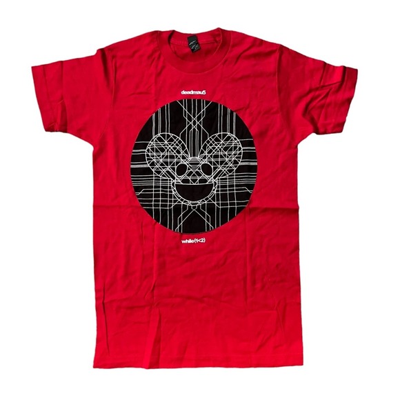 Deadmau5 While 2014 Band Music T-Shirt Tulex size small - Picture 1 of 3